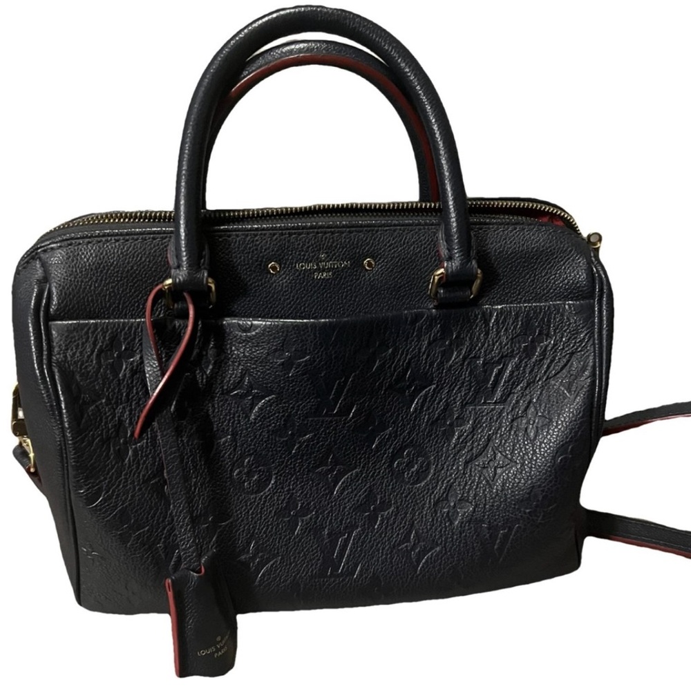 SOLD Empreinte Speedy Bandouliere 25 NM Marine Rouge 💙